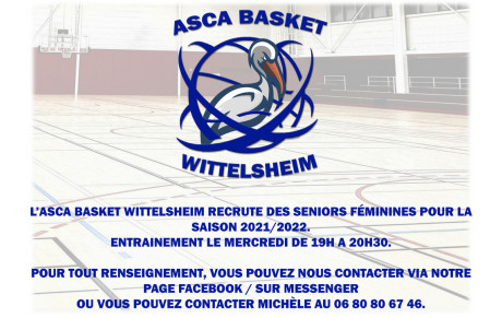 Les senior féminines recrutent !